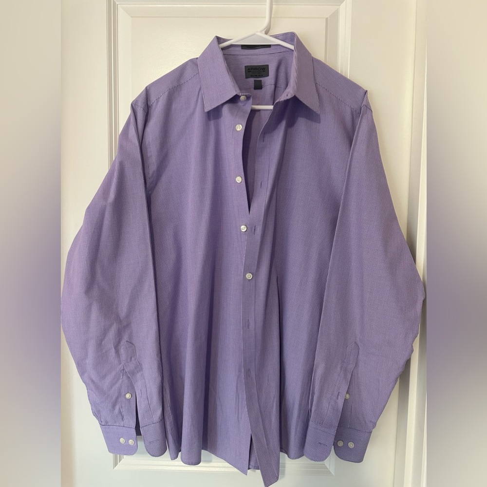Arrow Slimfit Dress Shirt Sz XL